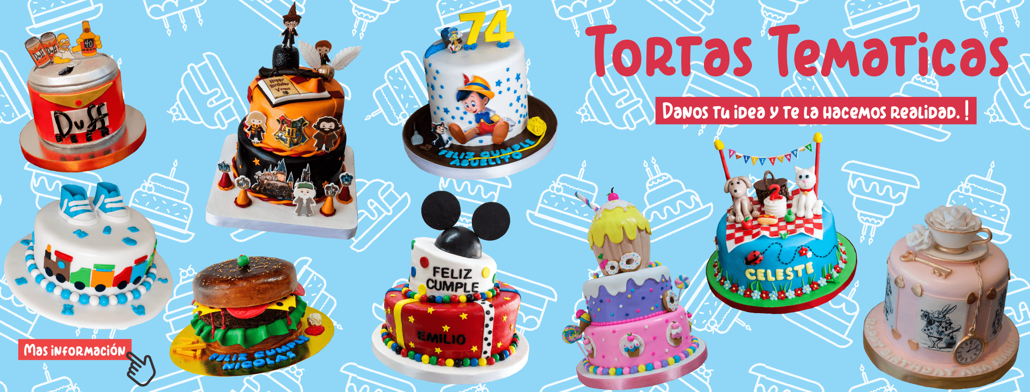 tortas tematicas